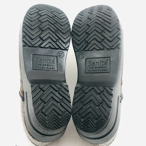 Sanita Original Danish Clog Brown Leather Professional Classic Size EU 37 US 6 - Picture 8 of 9